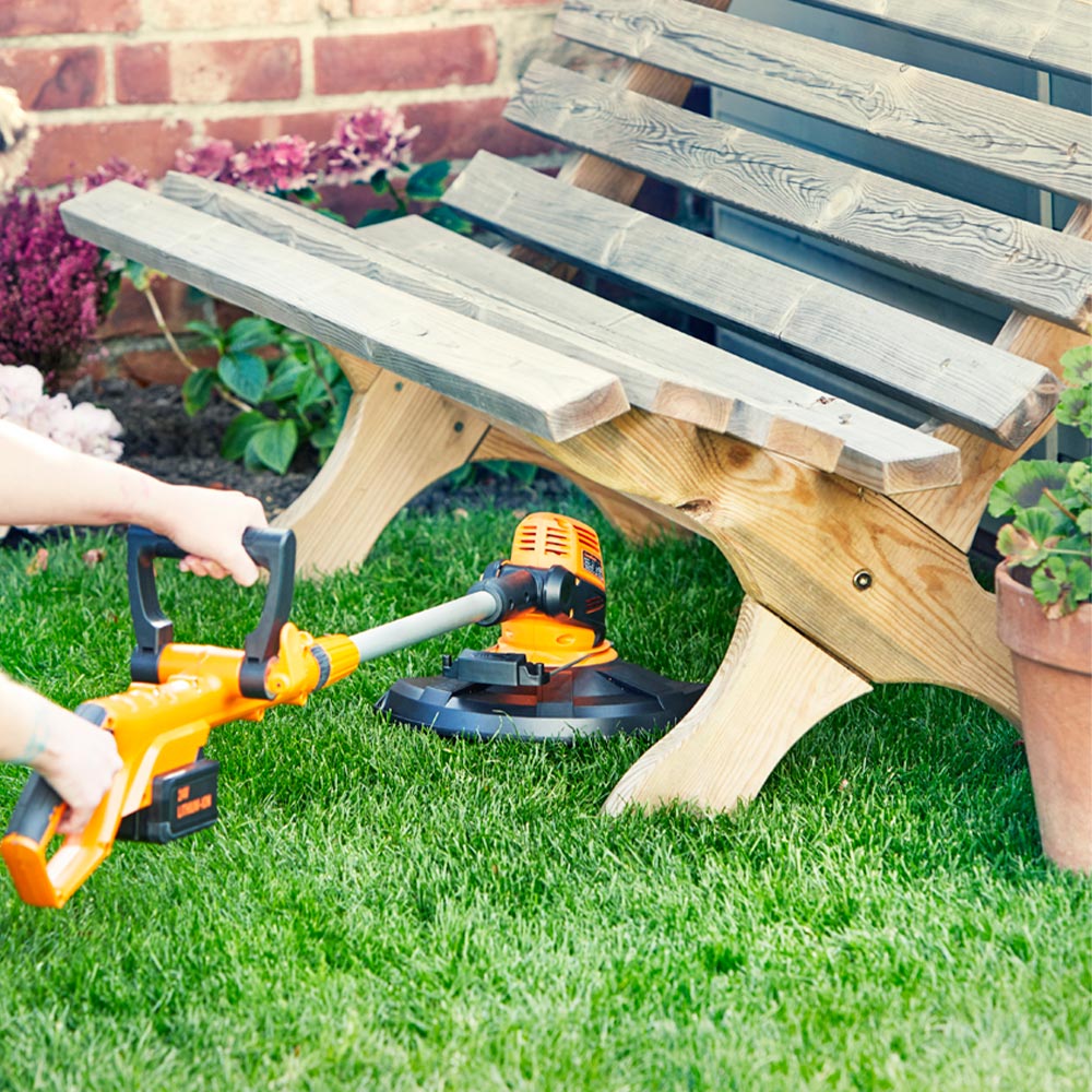 LawnMaster 24V 25cm Cordless Grass Trimmer Image 8