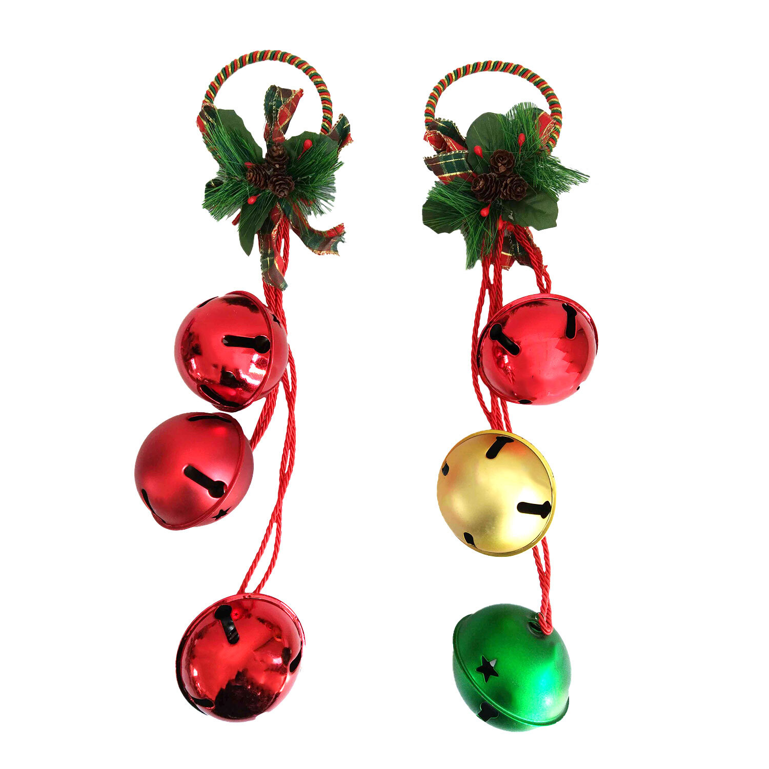 Giant 3 Bell Hanger With Foliage Image