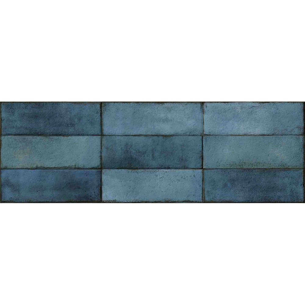 Bien Juno Sapphire Gloss Ceramic Wall Tile 300 x 900mm 6 Pack Image 5