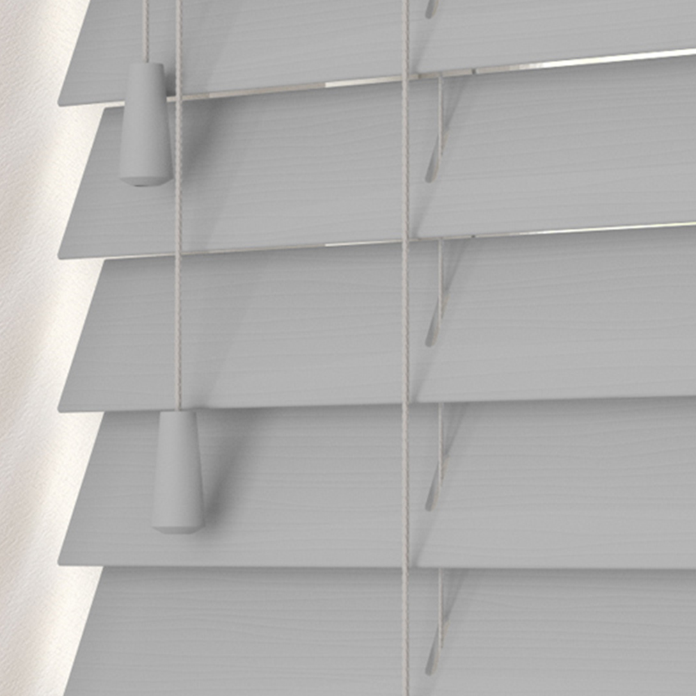 New Edge Blinds Grained Venetian Blinds Dove Grey 80cm Image 3
