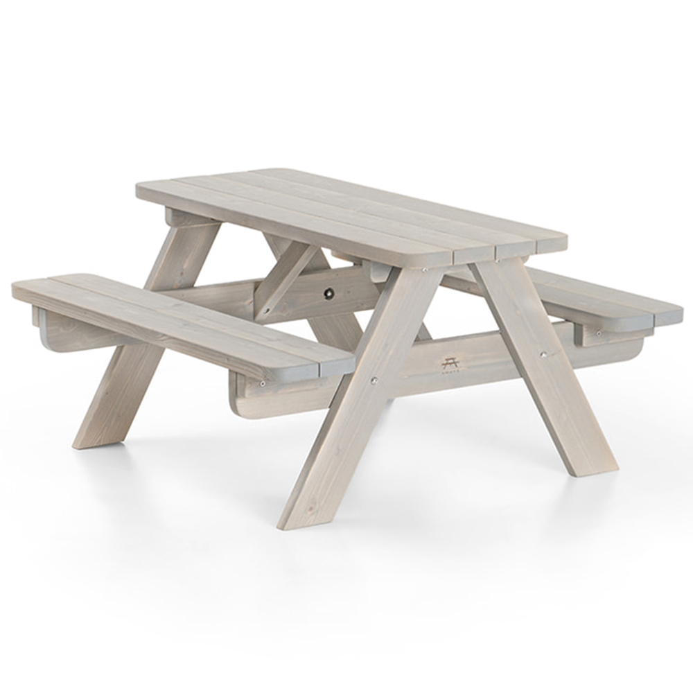 AMATA Ungurs Children Mini Picnic Table Grey Image 3