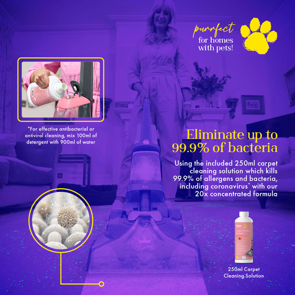 Lynsey Queen of Clean SC17321QOC Carpet Washer 2.1L Image 6