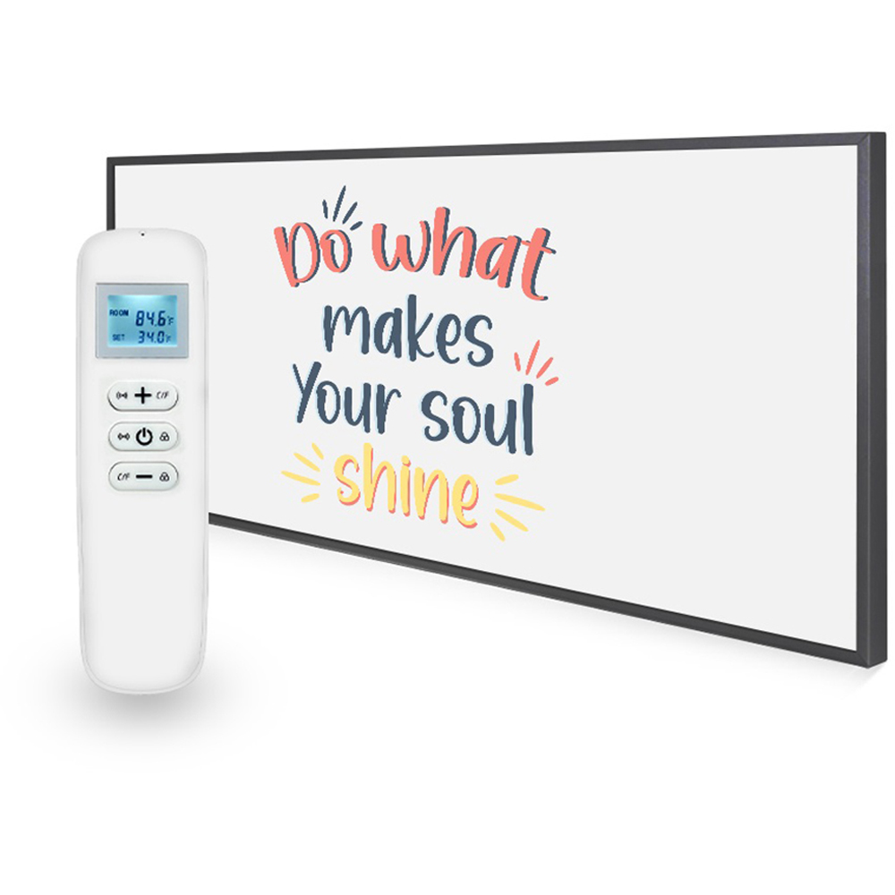 Mirrorstone Nexus Do What Makes Your Soul Shine Wi-Fi Infrared Heating Panel 700W 595 x 1195mm Image 3