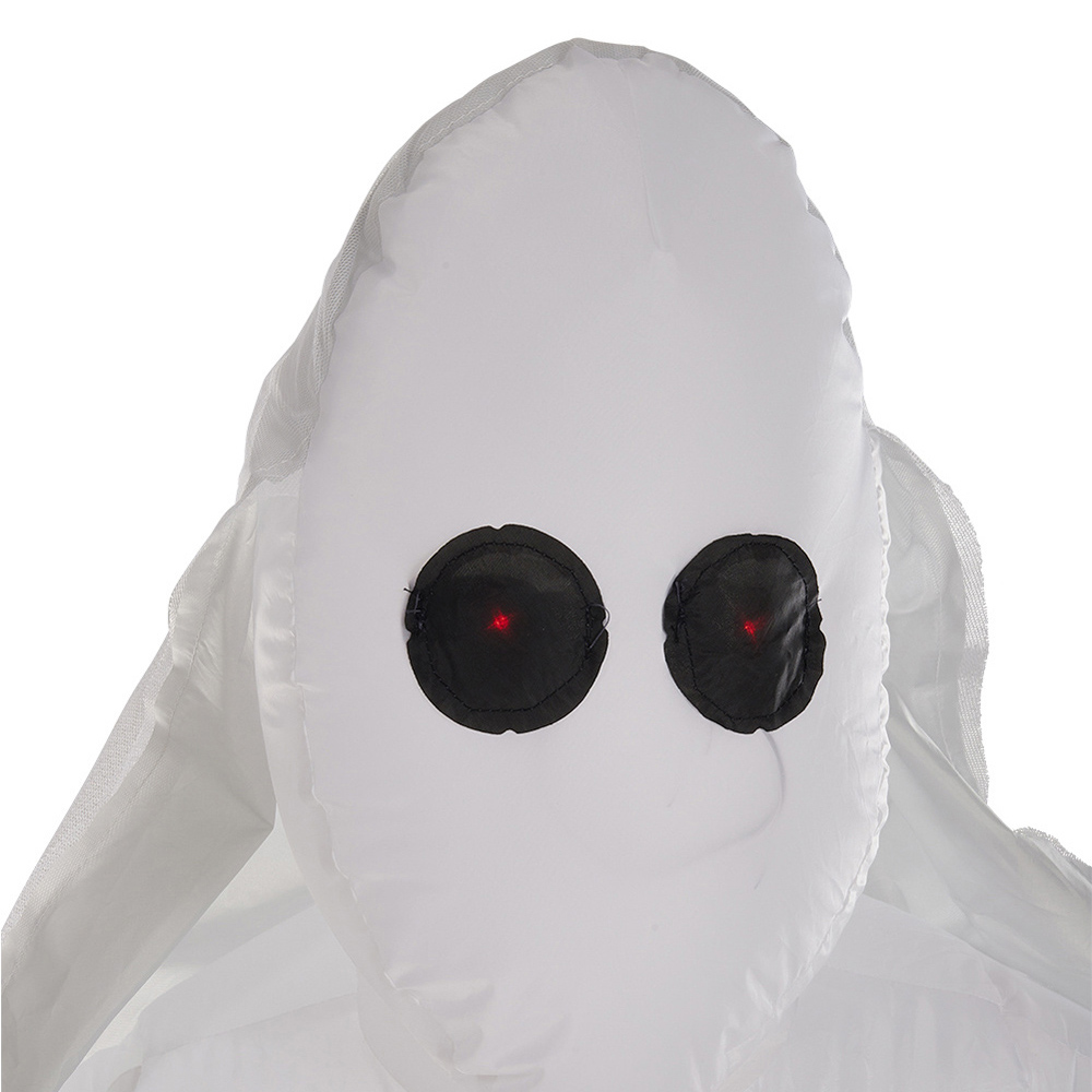 Living and Home Halloween Inflatable Ghost Bribe with Red Eyes 240cm Image 5