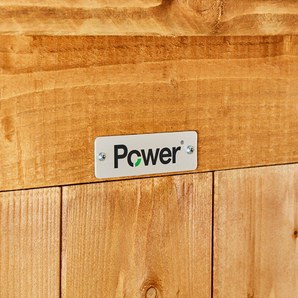 Power Sheds 12 x 6ft Overlap Apex Wooden Shed Image 3