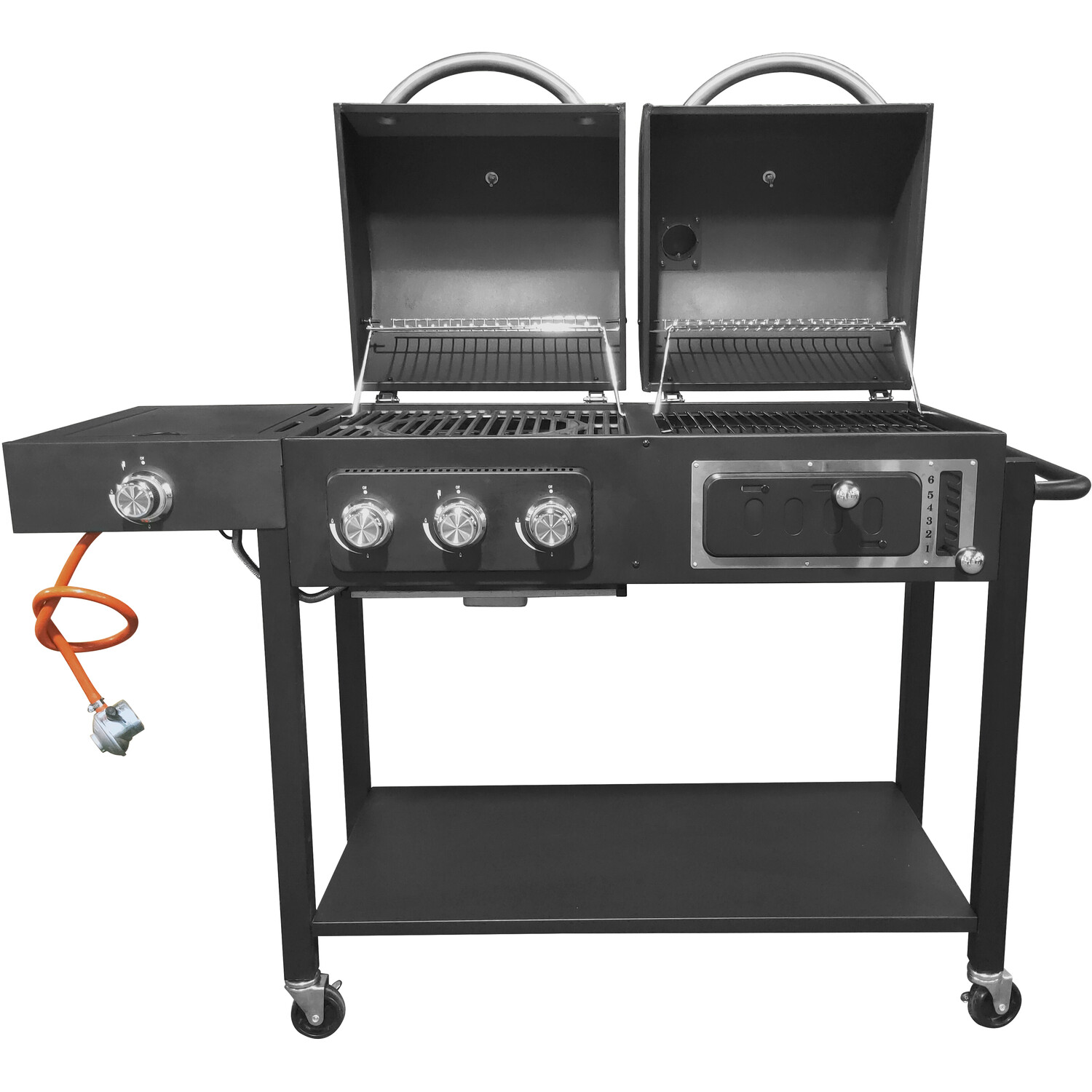 Columbus Dual Fuel BBQ - Black Image 3