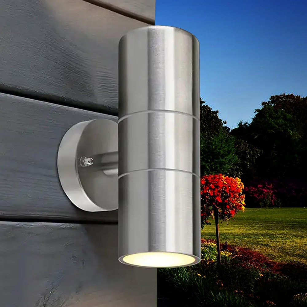 ATEK GU10 Stainless Steel Exterior Sconce Up Down Outdoor Wall Light Image 3
