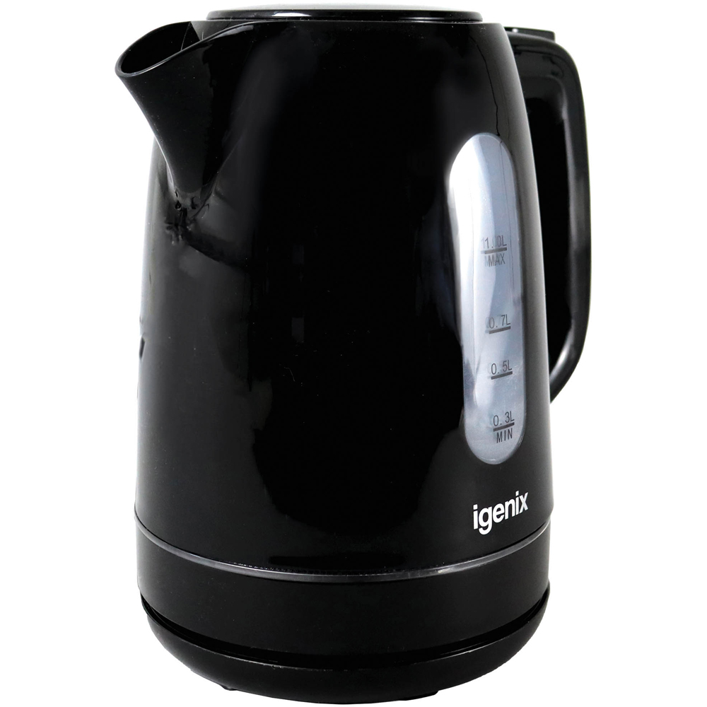 Igenix IGK01022B Black 1L Jug Kettle 2200W Image 3