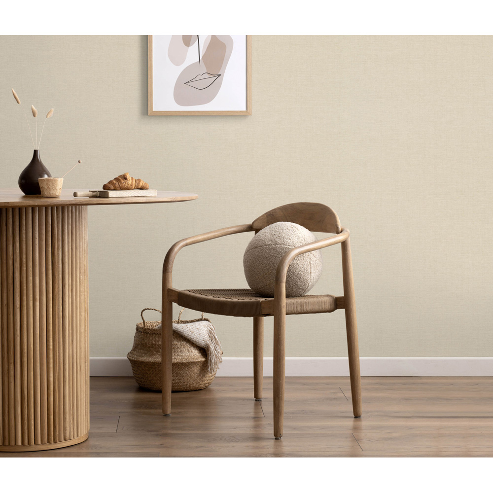 Erismann Echo Beige Vinyl Wallpaper Image 2