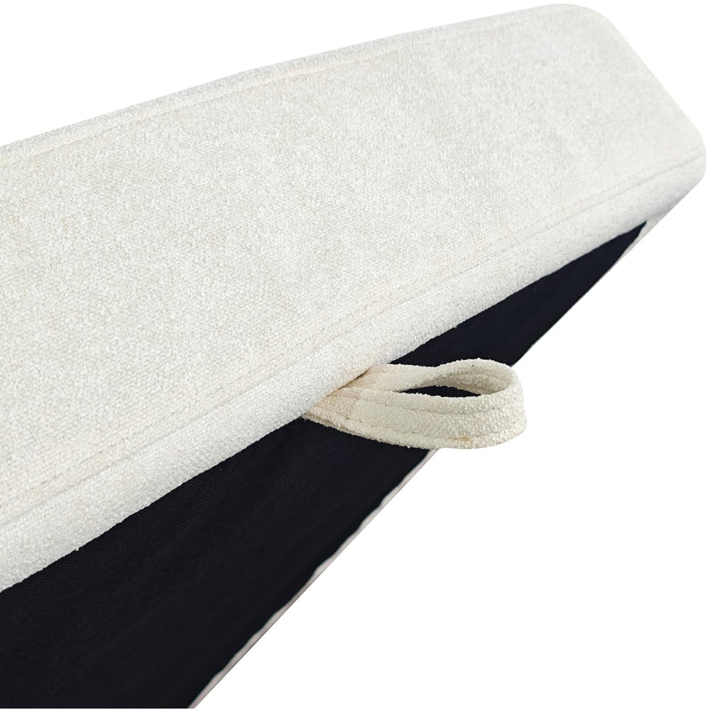 Aspire Nexis 3 Seater Natural Left Hand Chaise Corner Sofa Bed Image 6