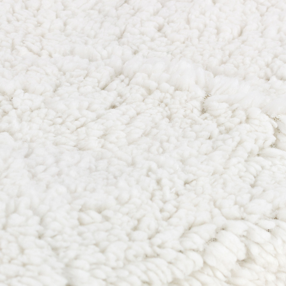 furn. Lodge Wood Oak Green Sherpa Fleece Throw Image 6