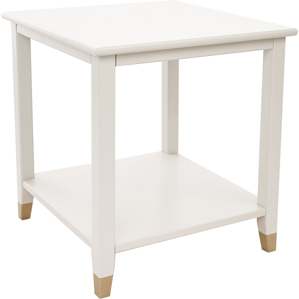 Palazzi White Side Table Image 4