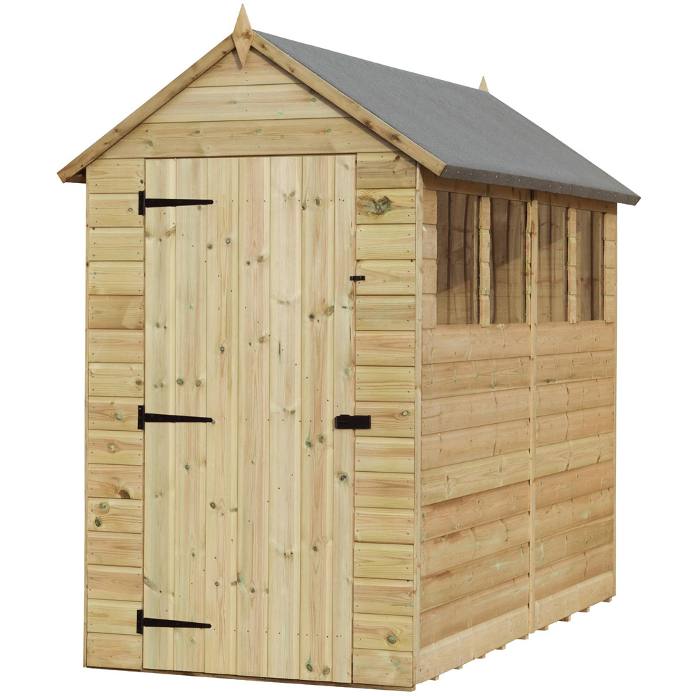 Empire Sheds 9200 4 x 6ft Tongue and Groove Apex Garden Shed Image 1