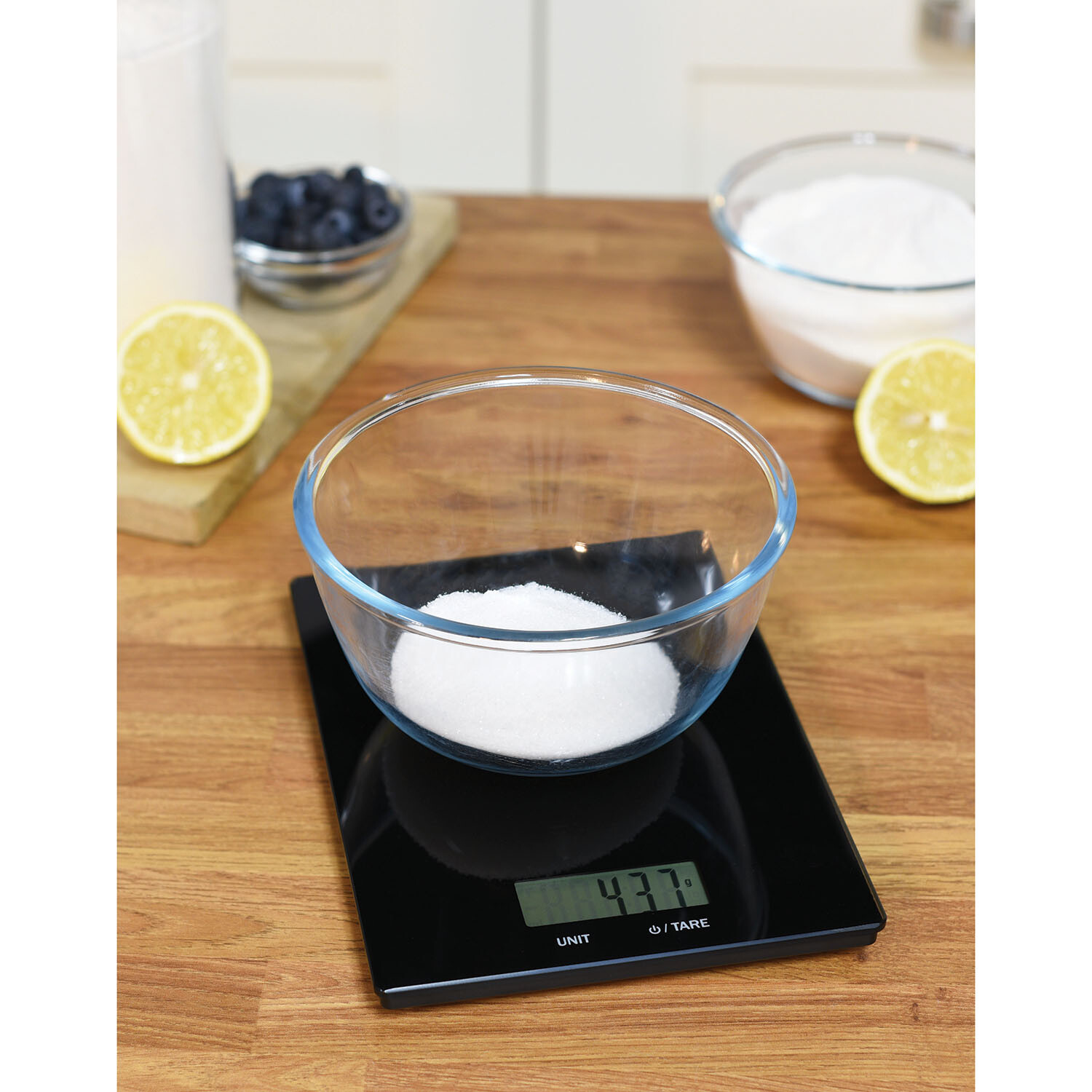 My Glass Platform Electric Scale - Black Image 2