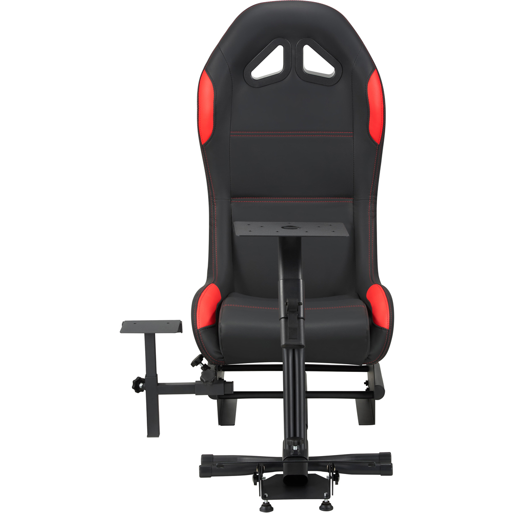 TTAP Nurburg Black and Red Faux Leather Racing Gaming Chair Image 4