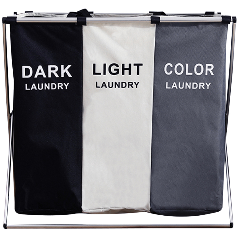 Aluminium Frame Laundry Basket Multi Image 3