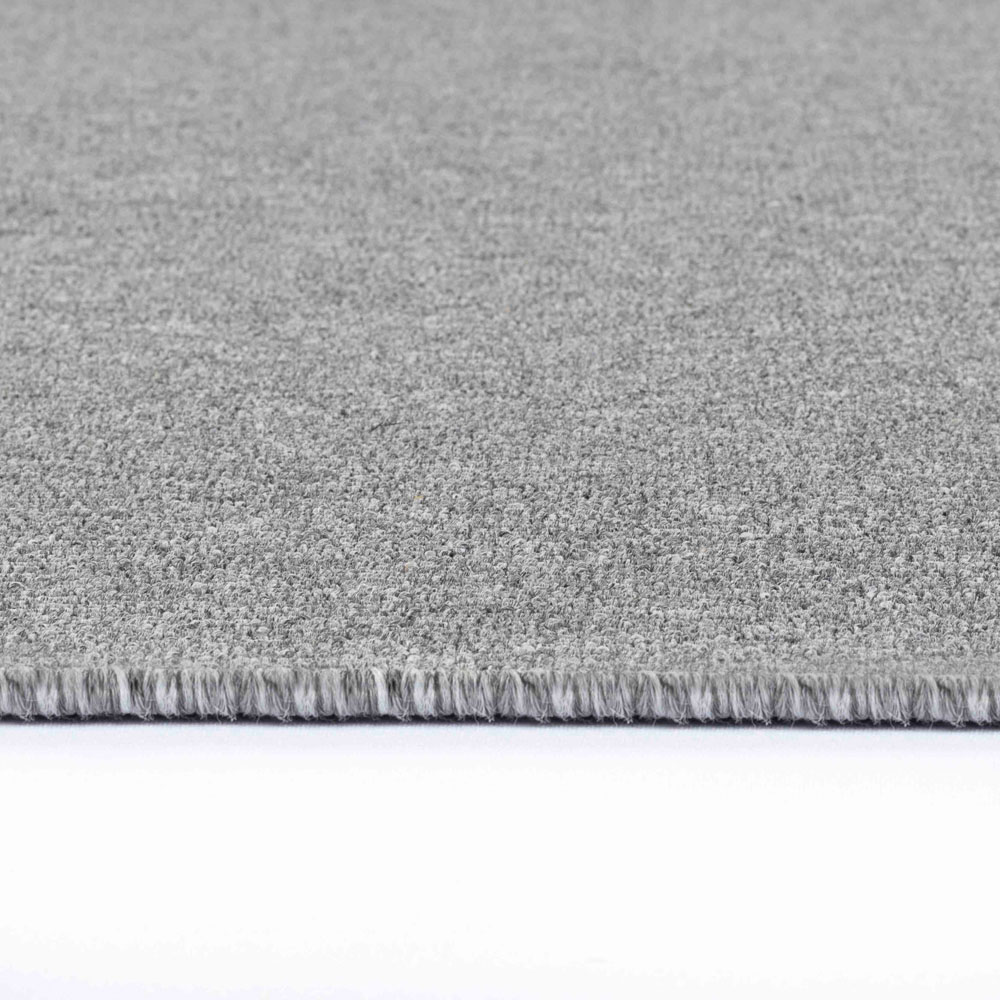 Desire Rugs Simple Silver Low Pile Felt Backing Tufted Rug 230 x 160cm Image 3
