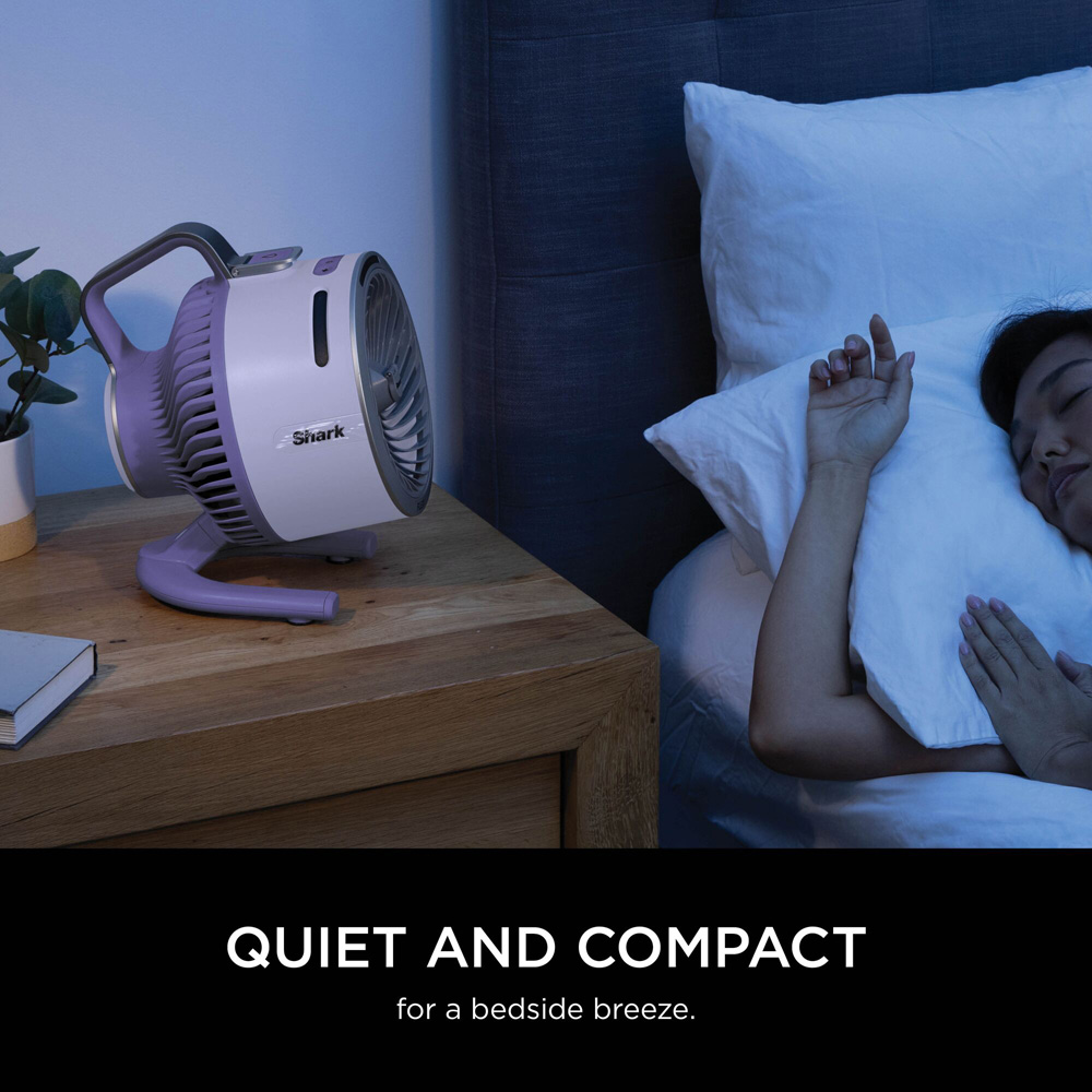 Shark FlexBreeze HydroGo Lavender Cordless Fan Image 3