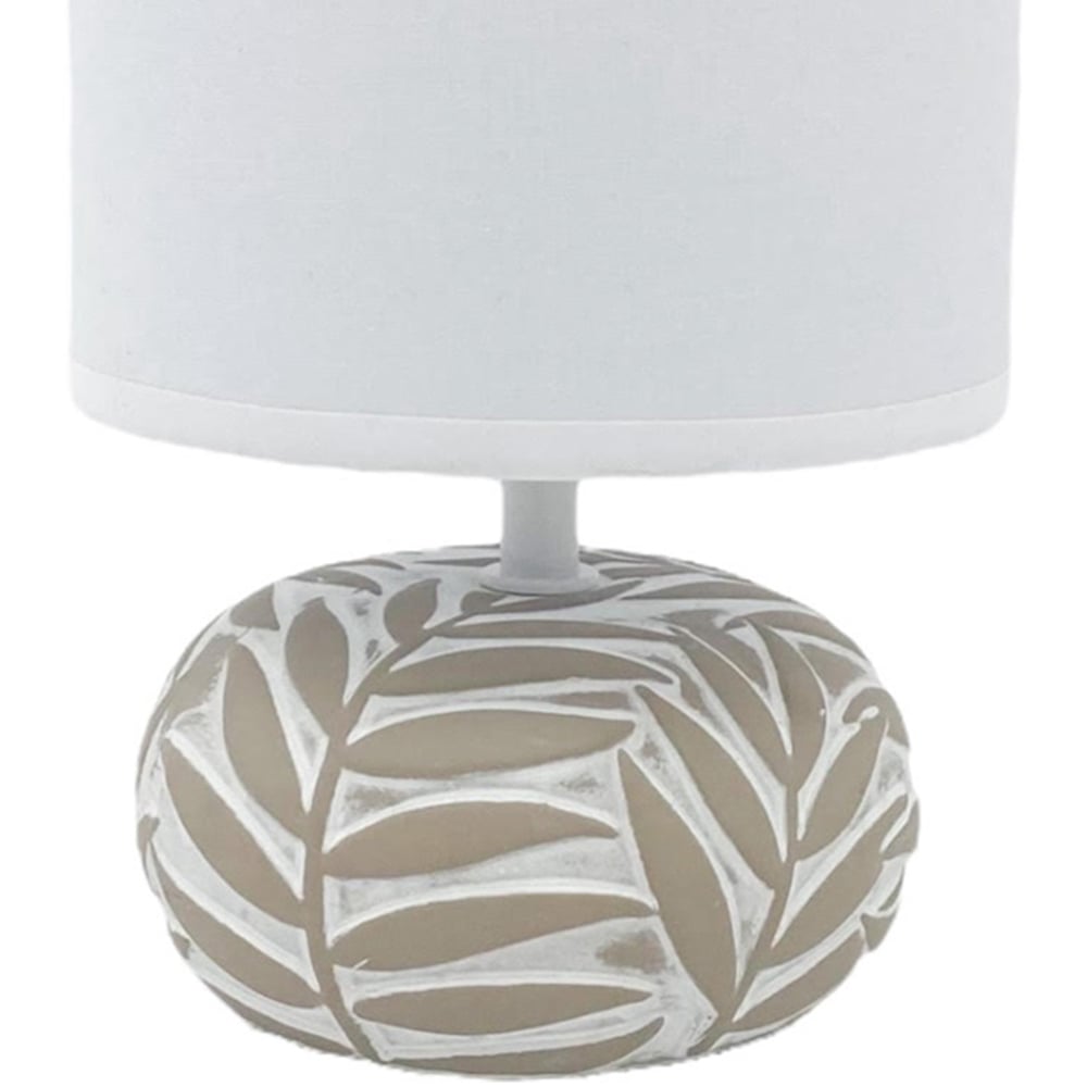 Acacia Home Fabric Shade Table Lamp 15.2cm Image 3