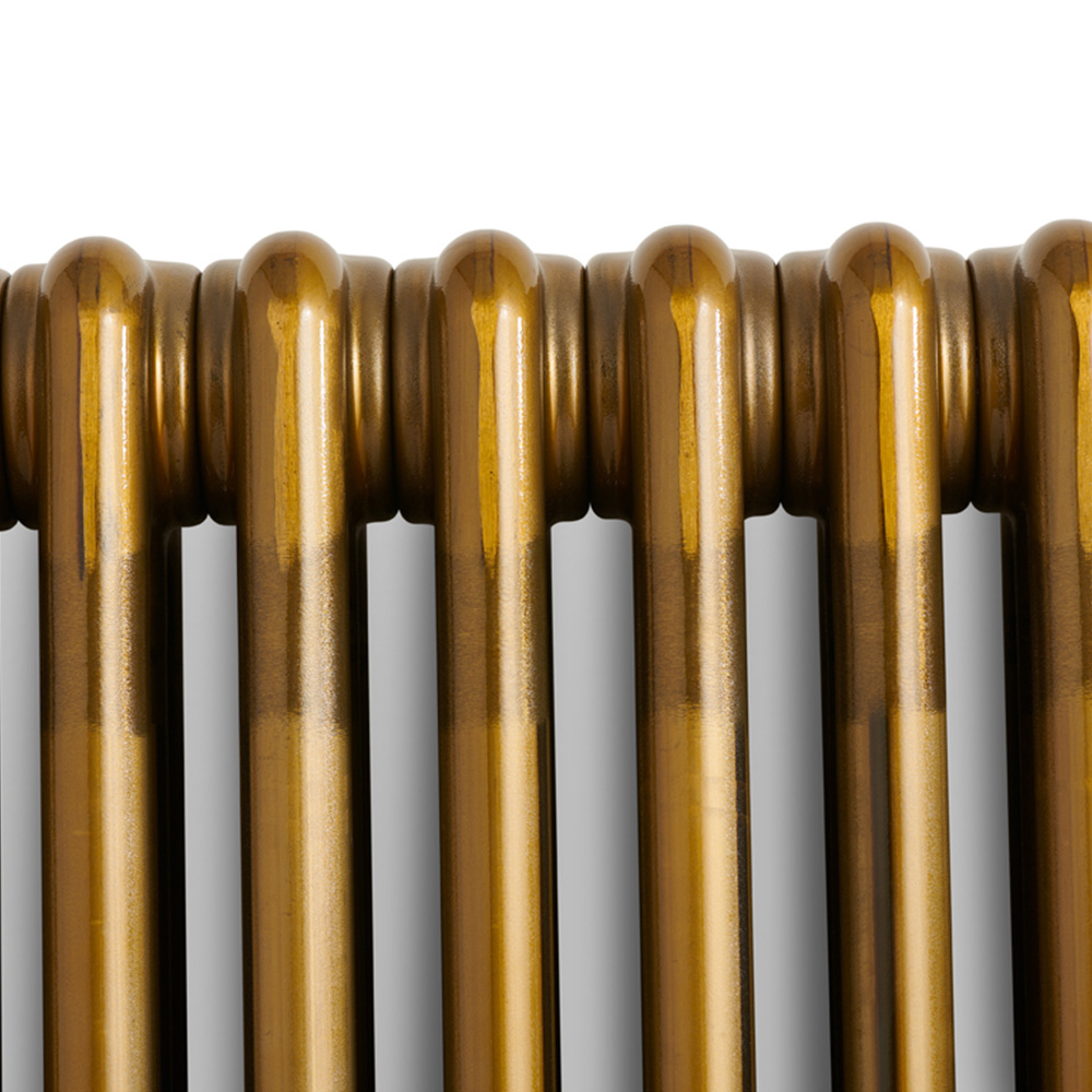 Terma Colorado Wi-Fi Brass Lacquer 3 Column Deep Electric Radiator 1000W 600 x 834mm Image 5