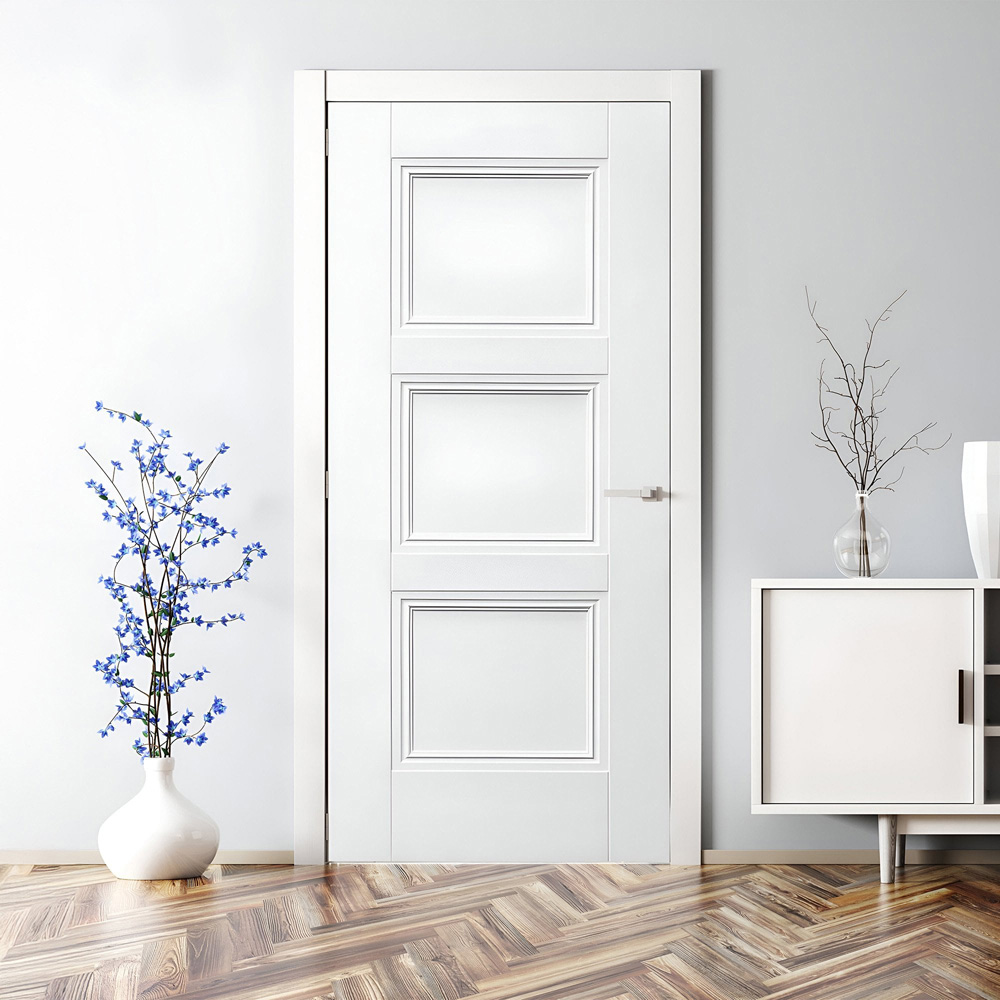 Elegance Ripley White Primed Internal Door 1981 x 686 x 35mm Image 2