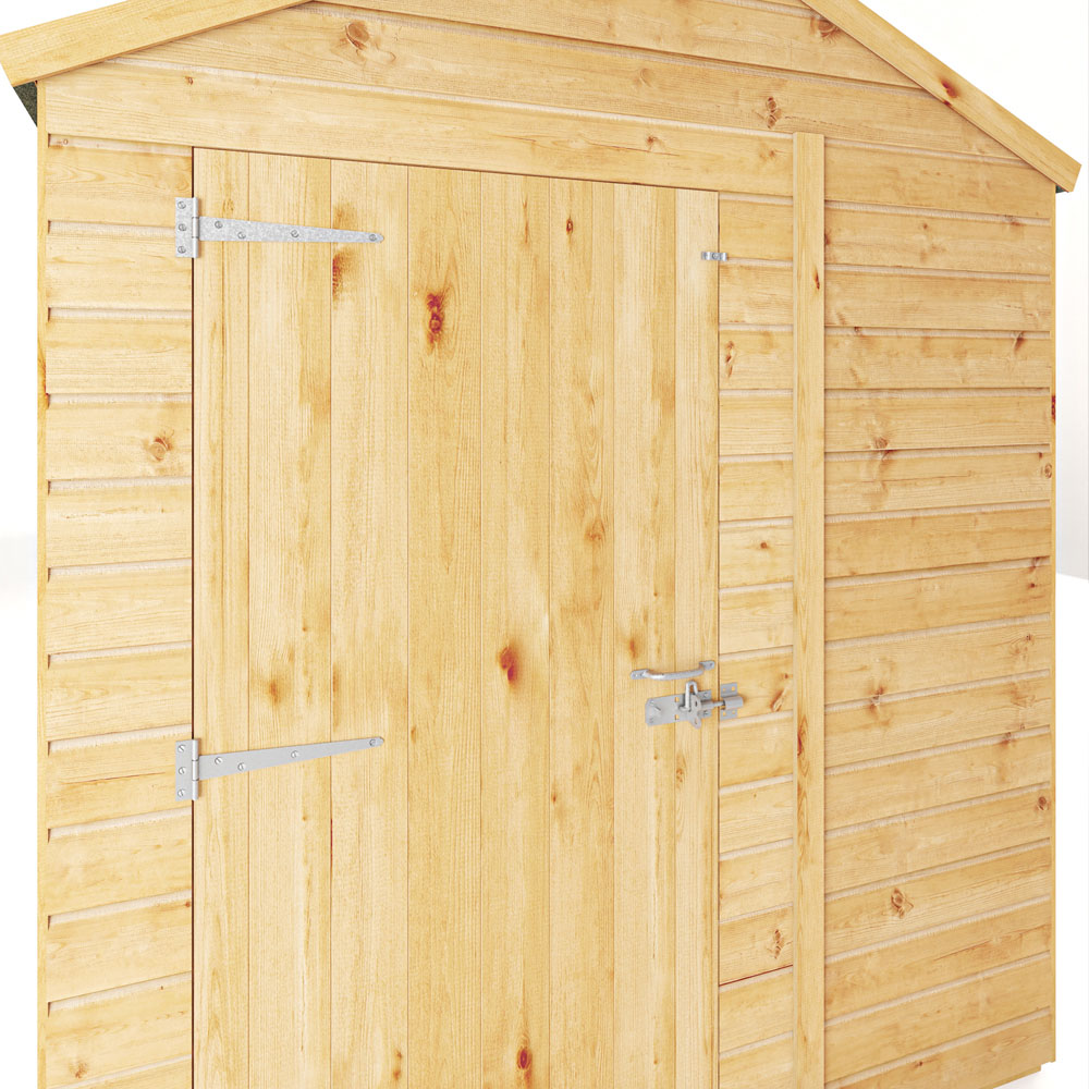 Mercia Woodsman 10 x 6ft Shiplap Glass Apex Shed Image 7