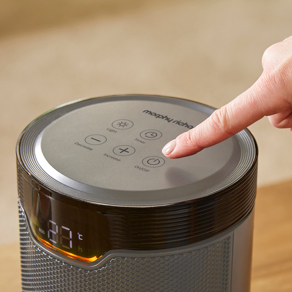 Morphy Richards Grey Ceramic Fan Heater 1500W Image 6