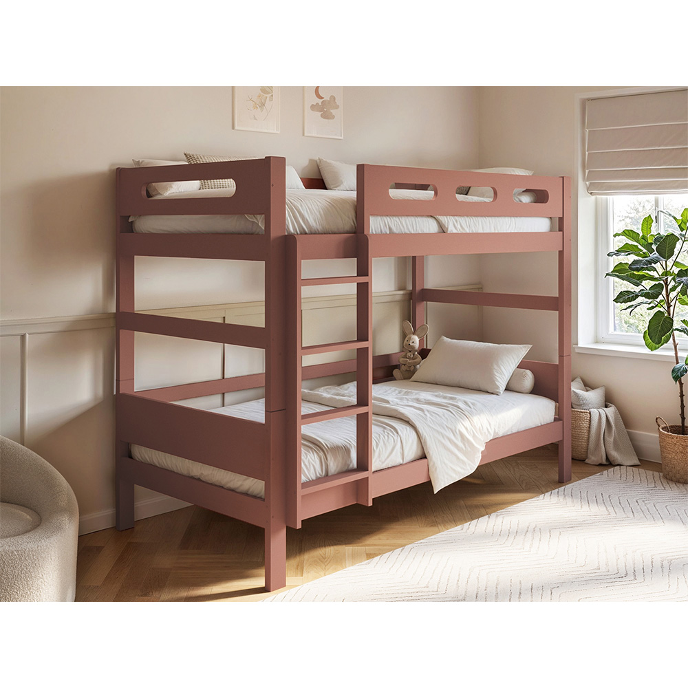 Flair Elijah Pink Detachable Wooden Bunk Bed Image 5