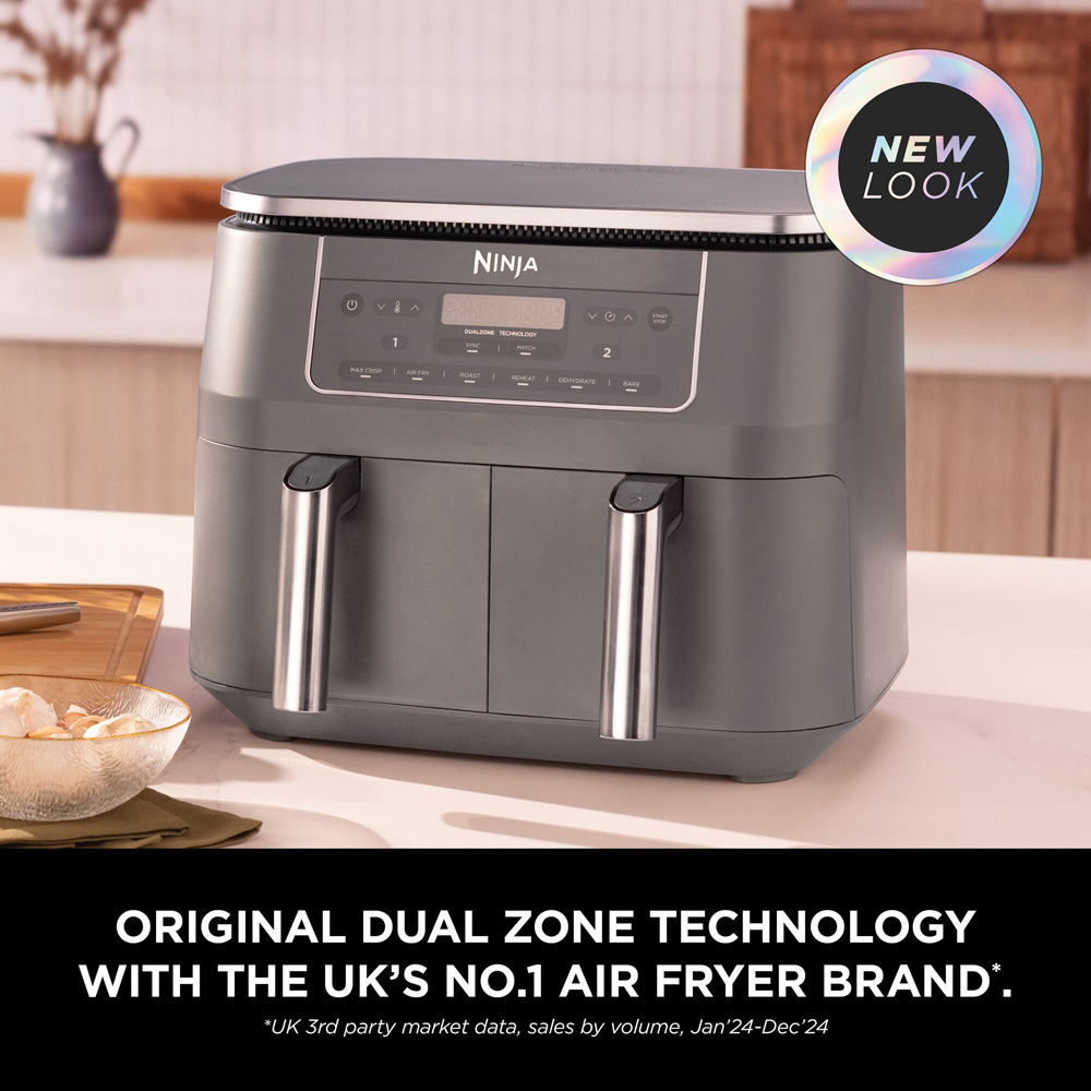 Ninja DZ300UK 6-in-1 Dual Zone Air Fryer 7.6L Image 5