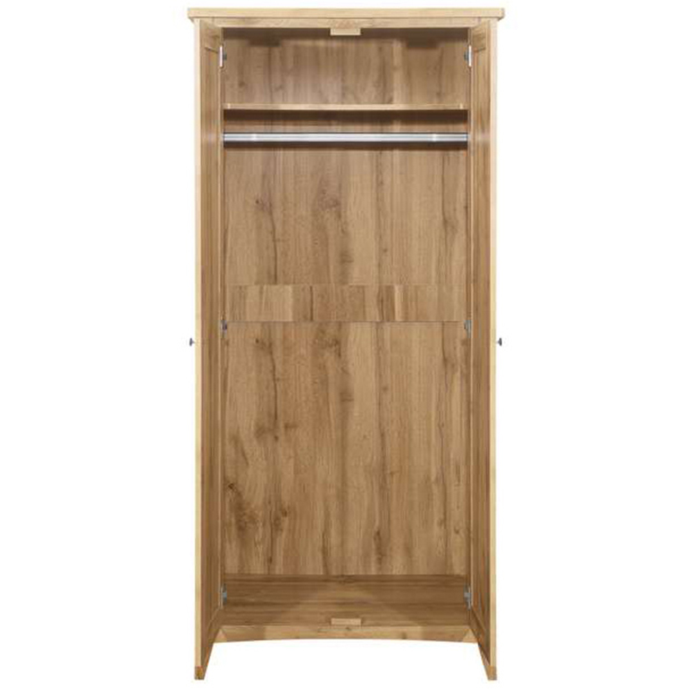 Hampstead 2 Door Wooden Wardrobe Image 4