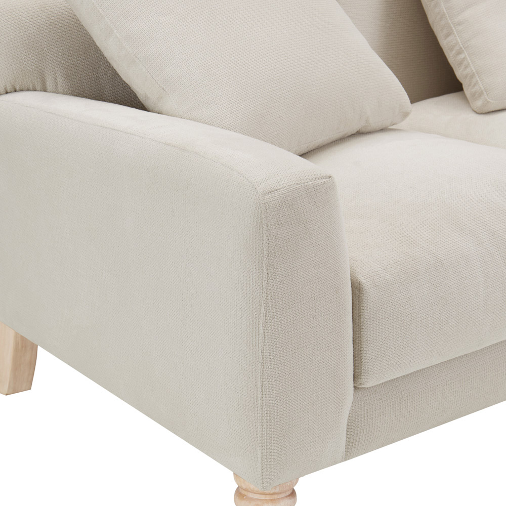 Home Detail Covent 2 Seater Ivory Linen Sofa Image 6