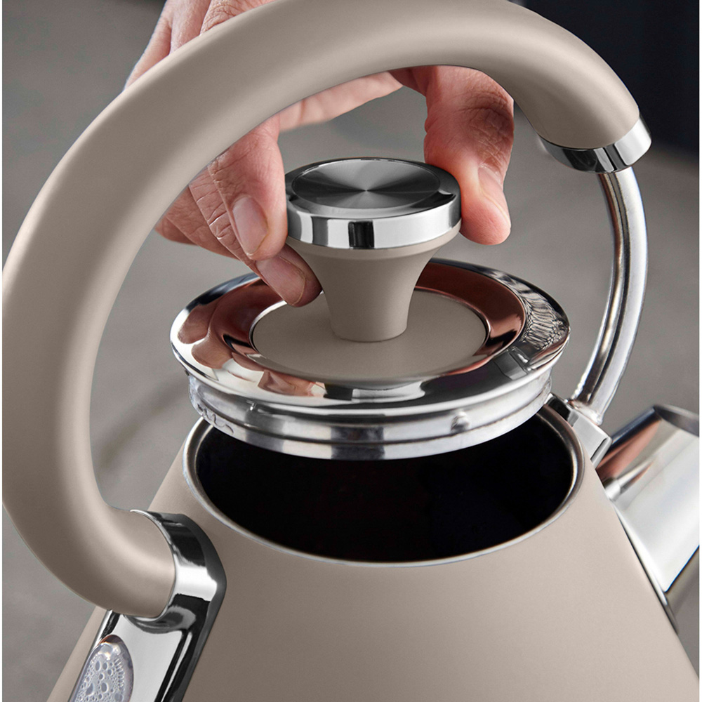 Tower Cavaletto EEJB186 Latte 4 Slice Toaster with 1.7L Kettle Set Image 5