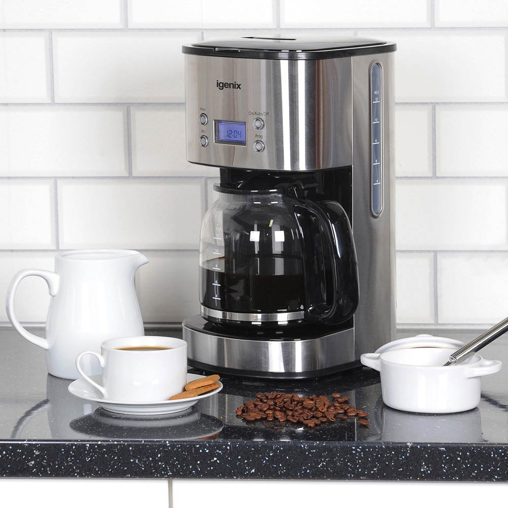 Igenix IG8250 1.5L Digital Filter Coffee Maker Image 2