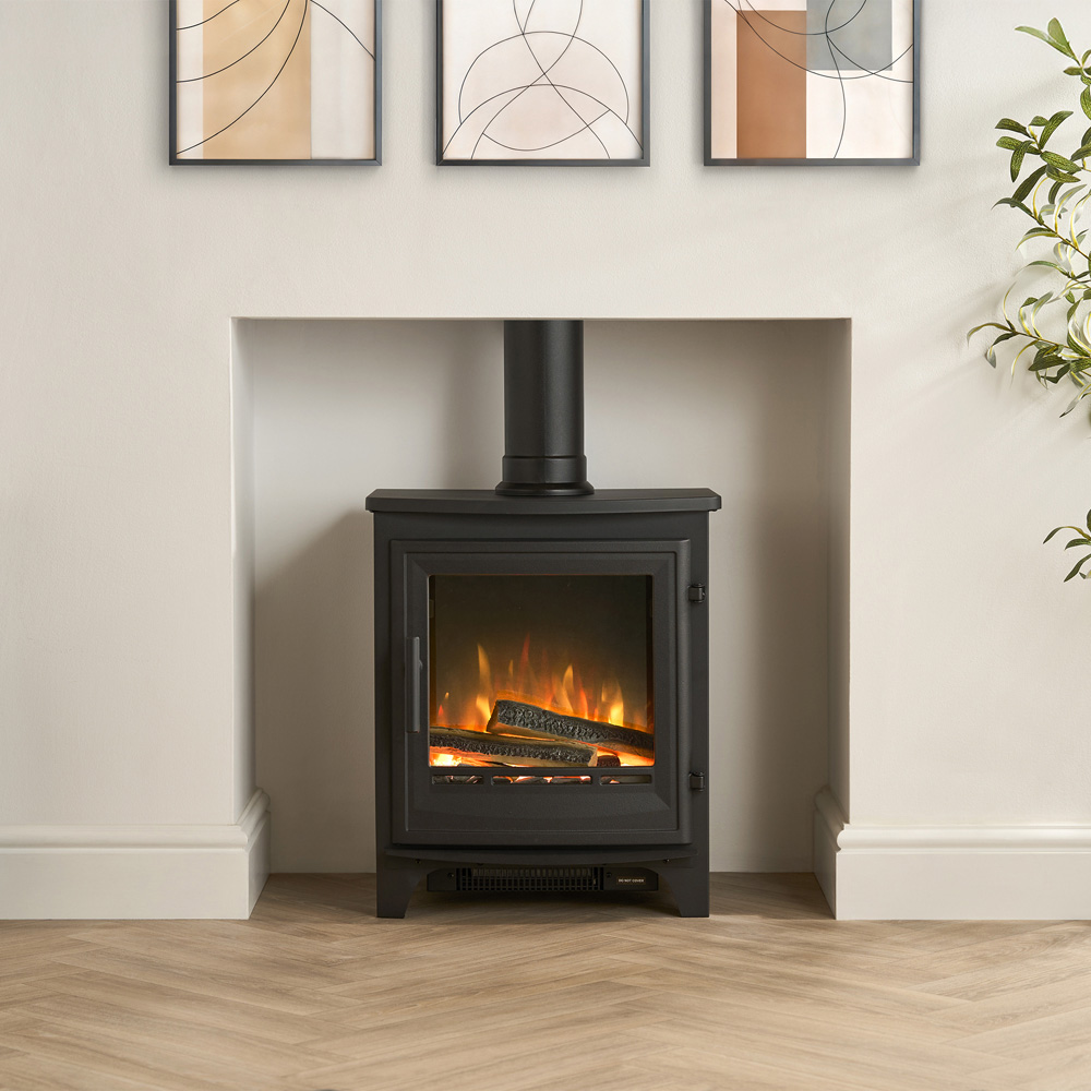 Acantha Halo Black Electric Stove Image 8