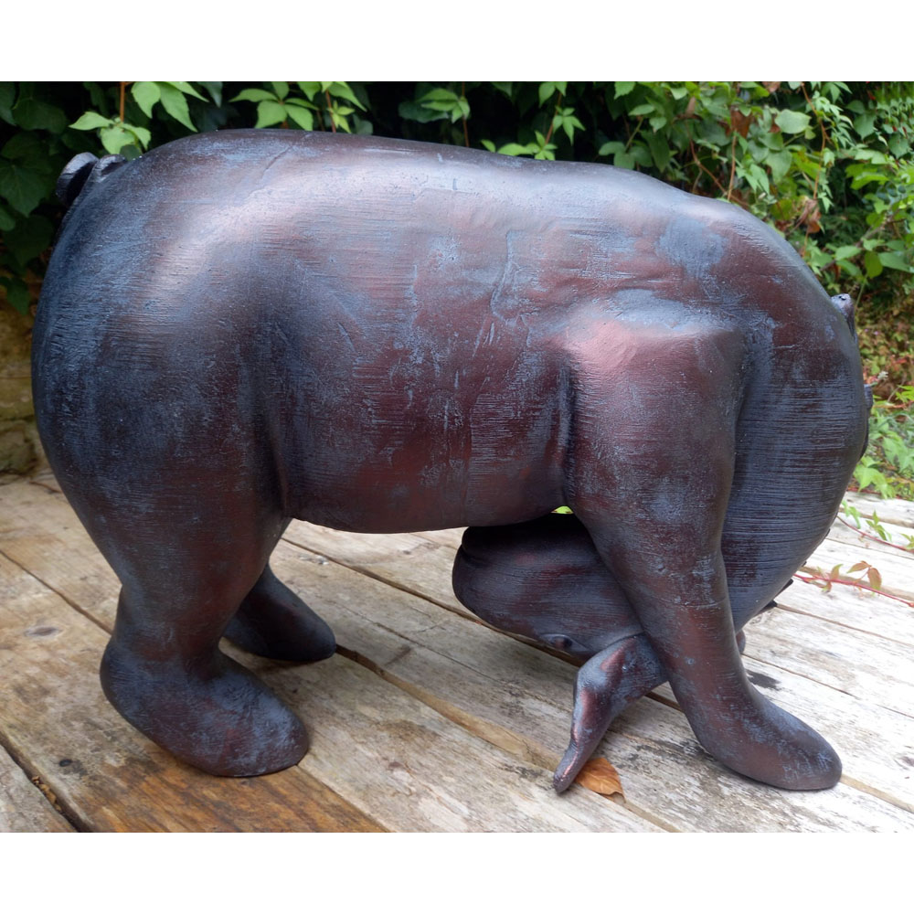 Inspirational Gifting Eeyore Polystone Resin Garden Ornament Large Image 2