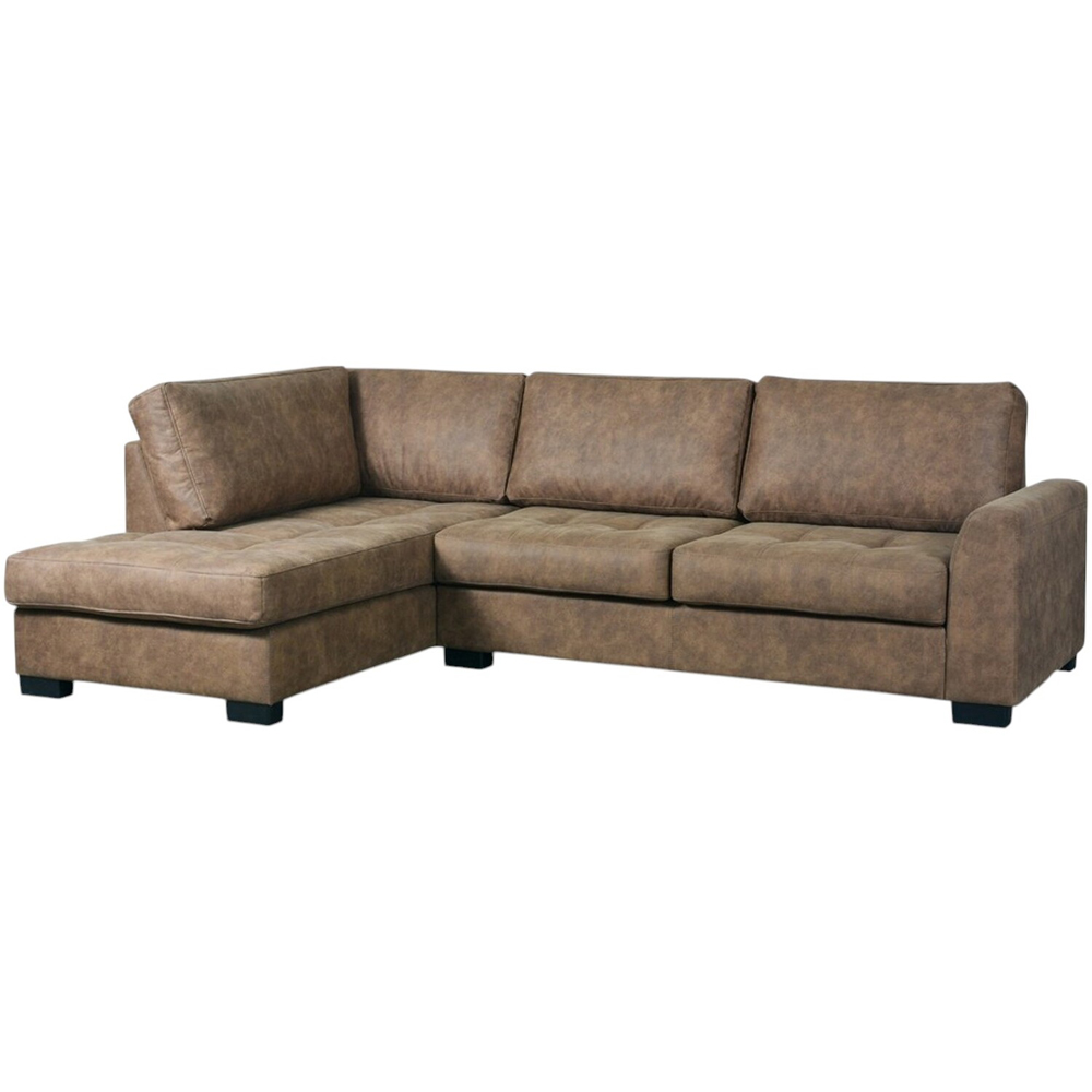 Mayfair Large Corner Sofa Brown Image 6