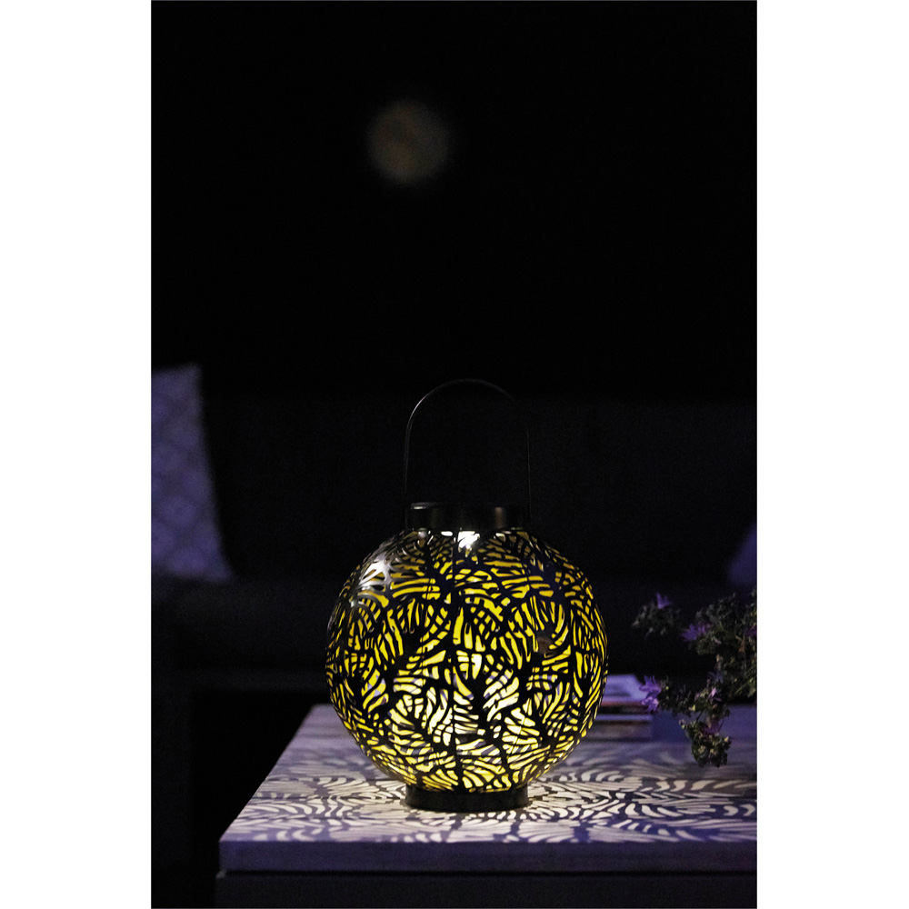 Luxform Black Copper Solar Samba Table Led Light Image 4