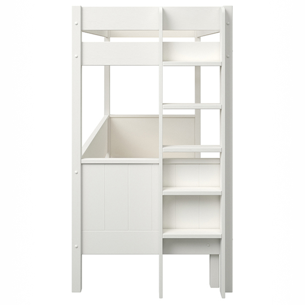 Noomi Arvid Single White Pull Out Bunk Bed Image 5