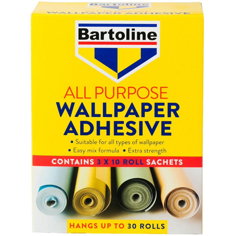 Bartoline 30 Roll All Purpose Easy Mix Wallpaper Adhesive Image 2
