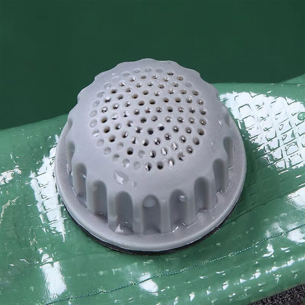 Living and Home 380L Green Collapsible Mesh Filter Rainwater Collection Tank with Side Tap Image 5