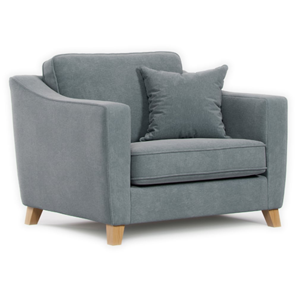 Marlon City Denim Snuggle Chair Image 2