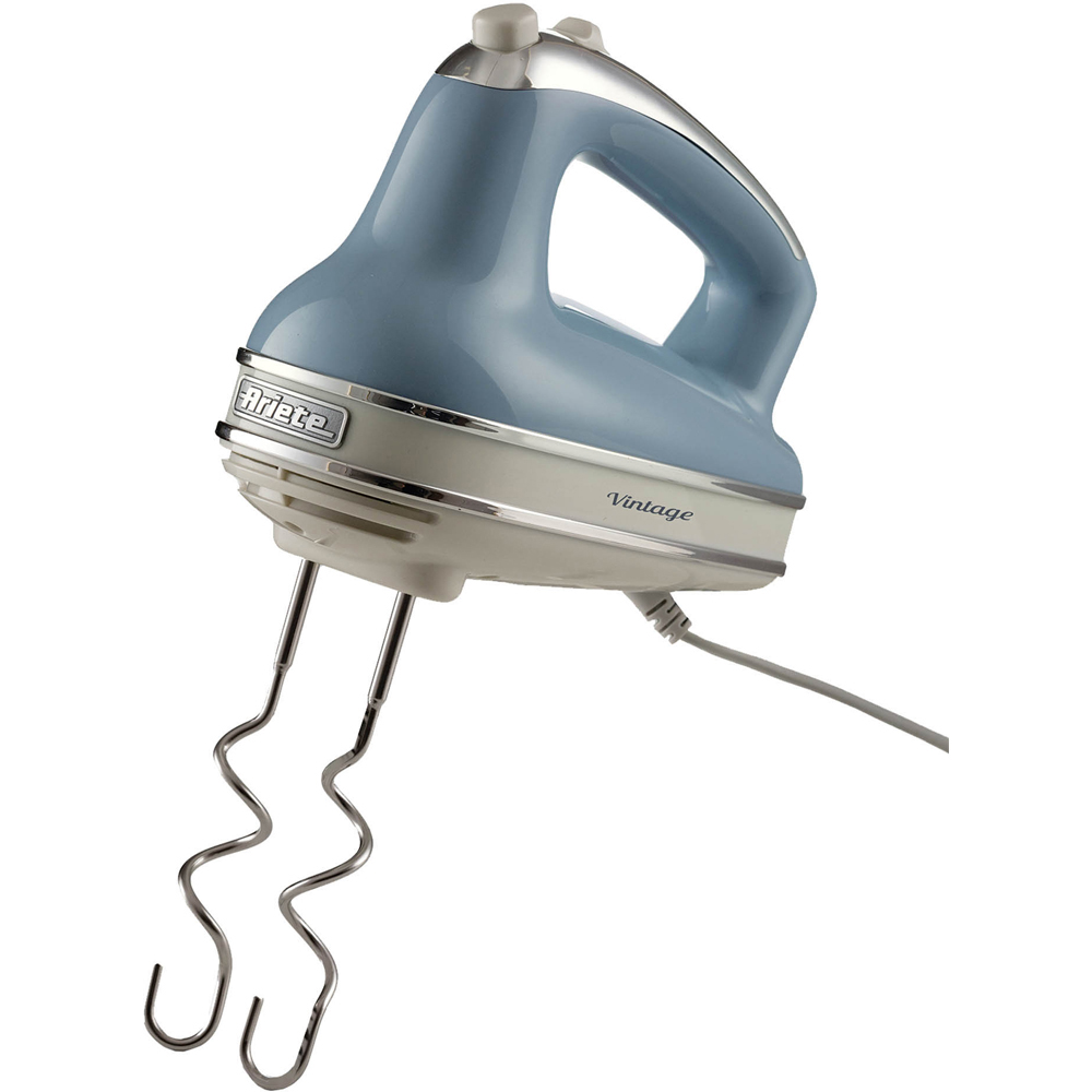 Ariete 00C154805ARSA Blue Vintage 450W Electric Hand Whisk Image 4