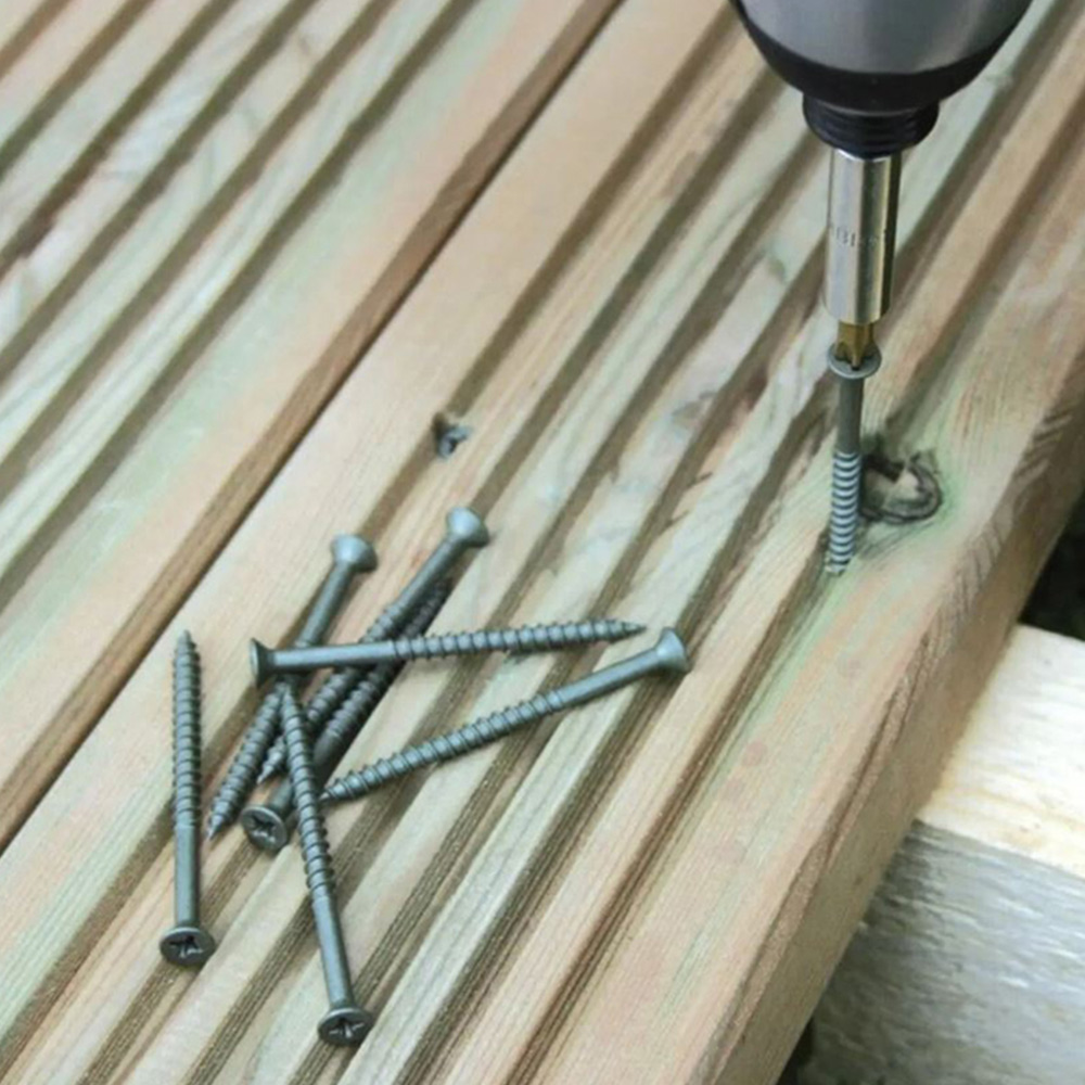 Power 12 x 16ft Timber Decking Kit With Handrails On 2 Sides Image 5