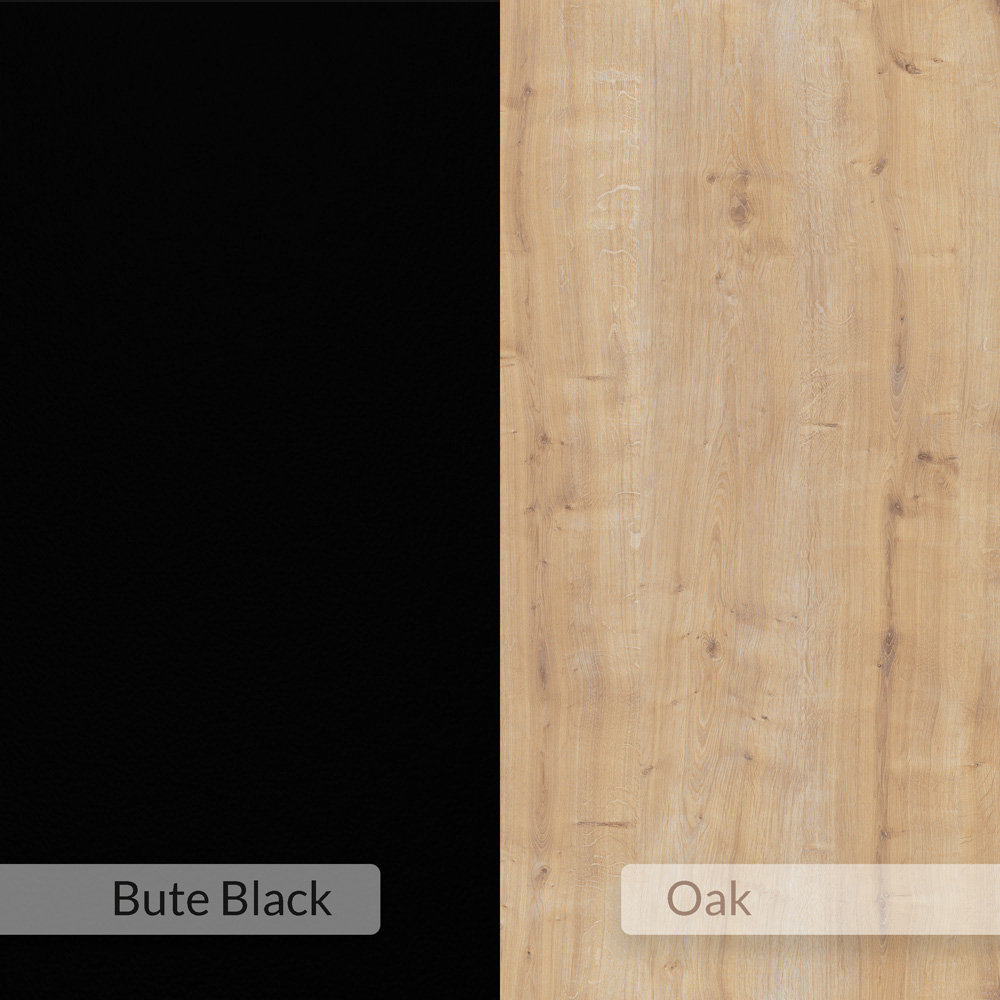 Decortie Lyno Oak 3 Shelf Mini TV Unit Image 7