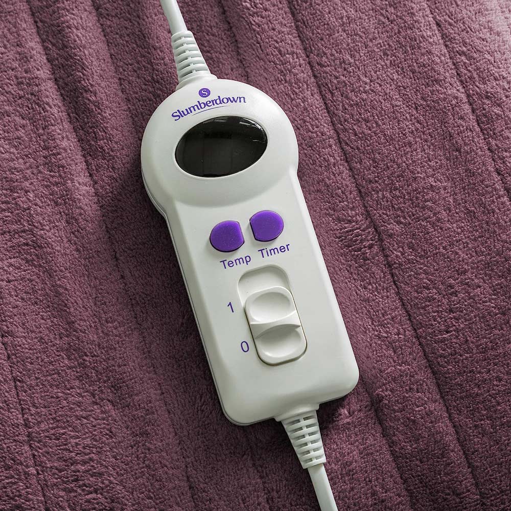 Slumberdown Plum Comfy Hugs Heated Throw 120 x 160cm Image 6