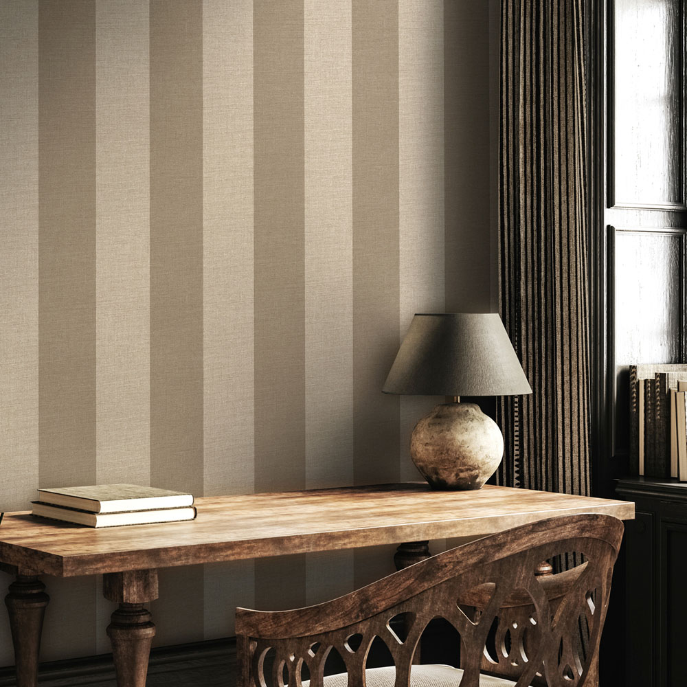 BELGRAVIA CARMELLA STRIPE BEIGE Image 3