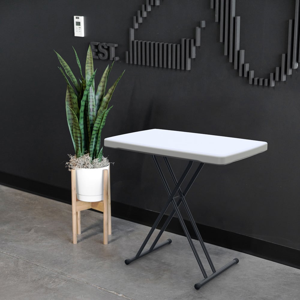 Lifetime Products Foldable Personal Table White Image 5