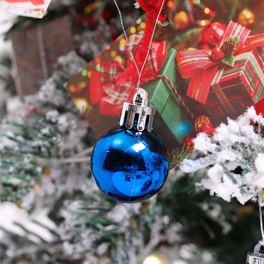 Living and Home Blue Bauble 30 Pack Image 9