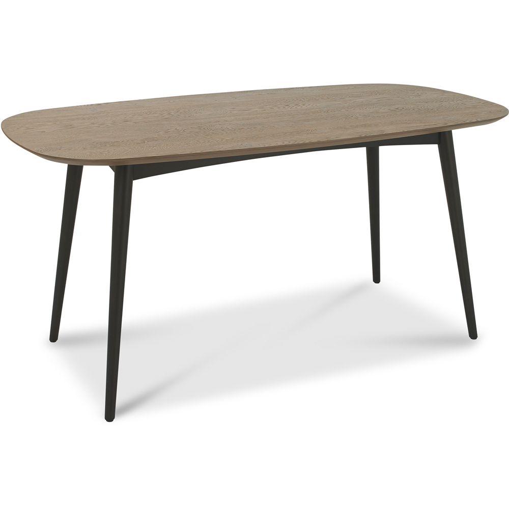 Bentley Designs 6 Seater Vintage Weathered Oak Dining Table Image 2