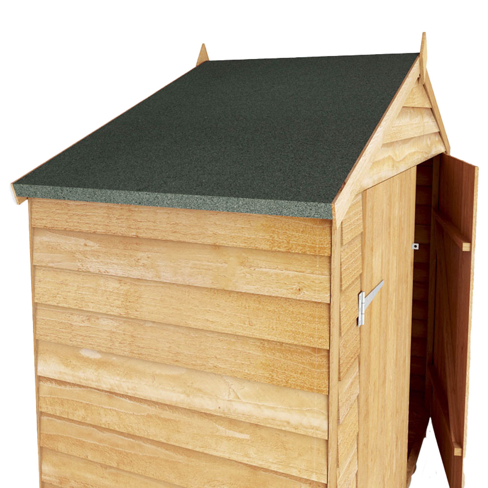 Mercia 3 x 7ft Double Door Overlap Apex Wooden Bike Storage Shed Image 6